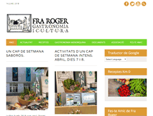 Tablet Screenshot of gastronomiamenorquina.com
